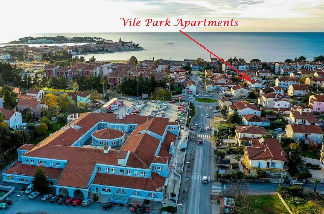 Vile Park Apartments Пореч Экстерьер фото